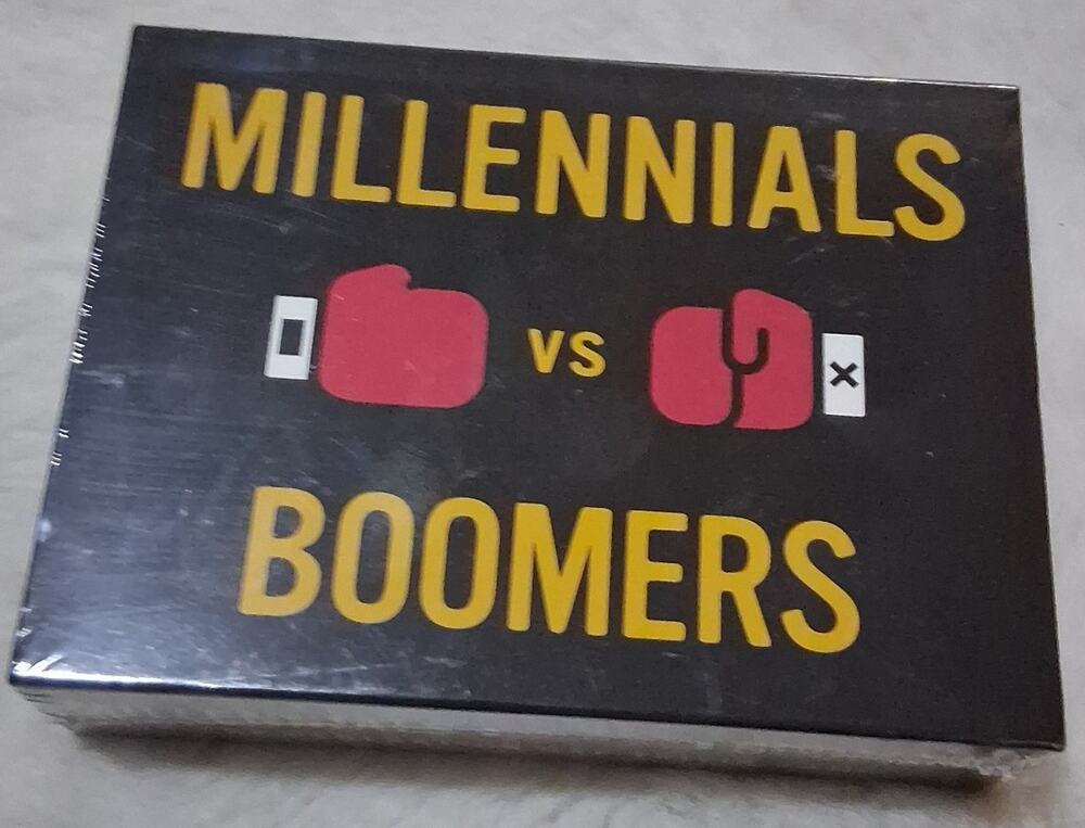 Millennials vs Boomers Card Game